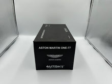 Load image into Gallery viewer, AUTOart Signature 1/18 Aston Martin One-77 Blue