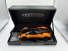 Load image into Gallery viewer, Peako 1/18 Pagani Cinque Orange