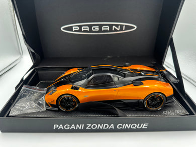 Peako 1/18 Pagani Cinque Orange