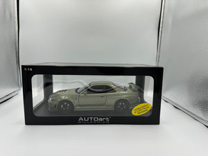 AUTOart 1/18 Nissan Skyline R34 GTR Z Tune Millennium Jade