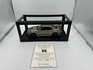 AUTOart 1/18 Nissan Skyline R34 GTR Z Tune Millennium Jade