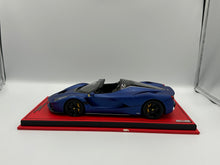 Load image into Gallery viewer, MR Collection 1:18 Ferrari Laferrari Aperta Matte Blue