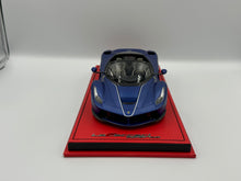 Load image into Gallery viewer, MR Collection 1:18 Ferrari Laferrari Aperta Matte Blue