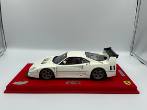 BBR Models 1:18 Ferrari F40 LM Gloss White