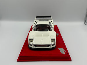BBR Models 1:18 Ferrari F40 LM Gloss White