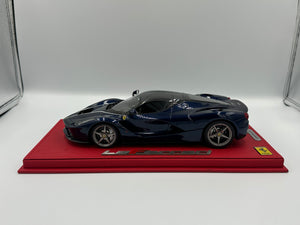 BBR Models 1:18 Laferrari Blue Tour de France **SEE CONDITION**