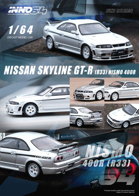INNO64 1/64 NISSAN SKYLINE GT-R (R33) NISMO 400R