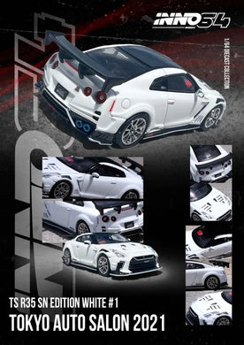 (Pre Order )INNO64 1/64 NISSAN GT-R (R35) “TOP SECRET” Tokyo Auto Salon 2021