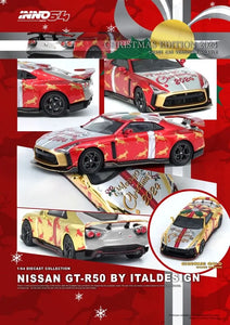 INNO64 1/64 NISSAN GT-R50 “X’MAS 2024” Special Edition