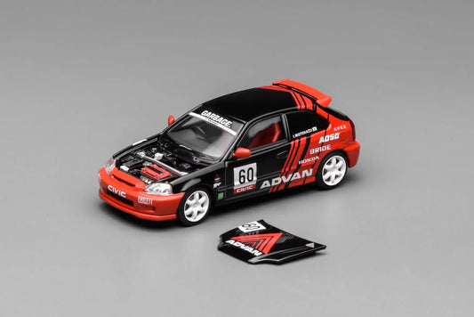 Motorhelix 1:64 Honda Civic Type-R (EK9) Advan
