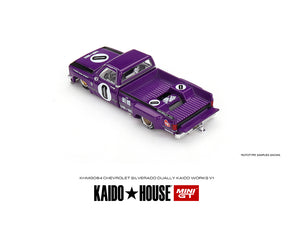 (Preorder) Kaido House x Mini GT 1:64 Chevrolet Silverado Dually KAIDO V1