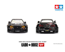 Load image into Gallery viewer, (Preorder) Kaido House x Mini GT 1:64 Mini GT 1:64 Tamiya Nissan Skyline GT-R (R34) ” The Hornet “