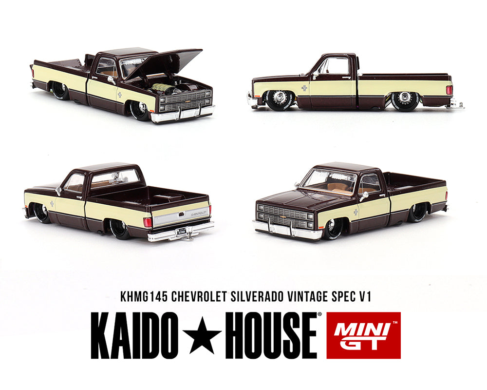 (Preorder) Kaido House x Mini GT 1:64 Chevrolet Silverado KAIDO Vintag ...