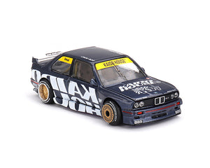 (Preorder) Kaido House x Mini GT 1:64 BMW M3 (E30) Kaido Works V1 – Dark Blue