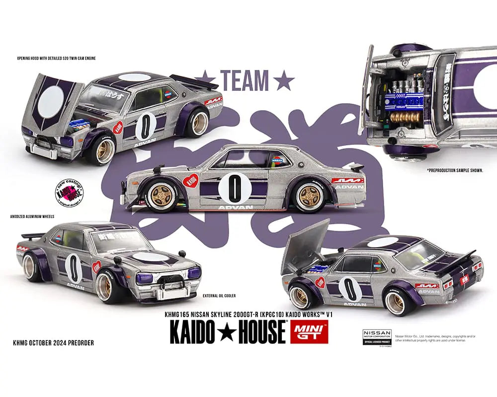 MINI GT 178 Nissan Skyline GT-R (R32) Gr. A #11 BP 1993
