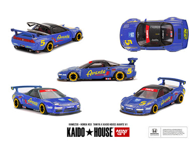 Kaido House x Mini GT Honda NSX Tamiya X Kaido House Avante V1- Blue