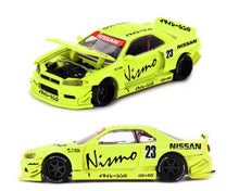 Load image into Gallery viewer, Kaido House x Mini GT Nissan Skyline GT-R (R34) Kaido Works V4 – Yellow