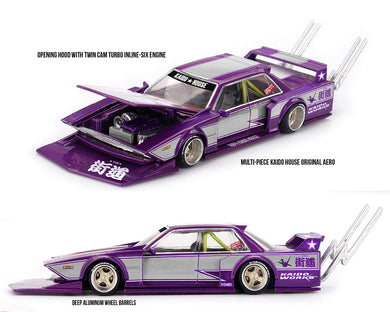 Kaido House x Mini GT Kaido Star V1- Purple Silver