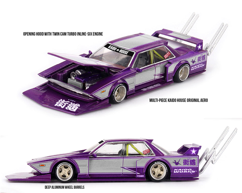 Kaido House x Mini GT Kaido Star V1- Purple Silver