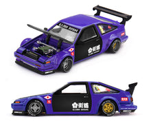 Load image into Gallery viewer, Kaido House x Mini GT Toyota AE86 Sprinter Trueno TOUGE V1- Blue