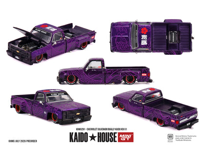 Kaido House x Mini GT 1:64 Chevrolet Silverado Dually KAIDO Koi V1
