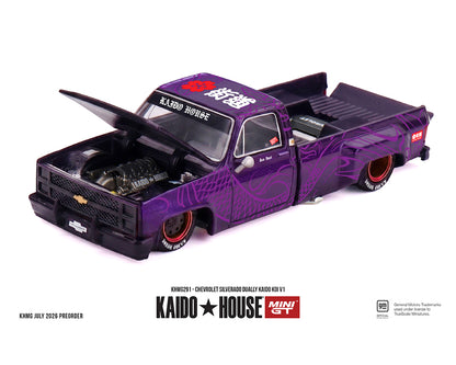 Kaido House x Mini GT 1:64 Chevrolet Silverado Dually KAIDO Koi V1