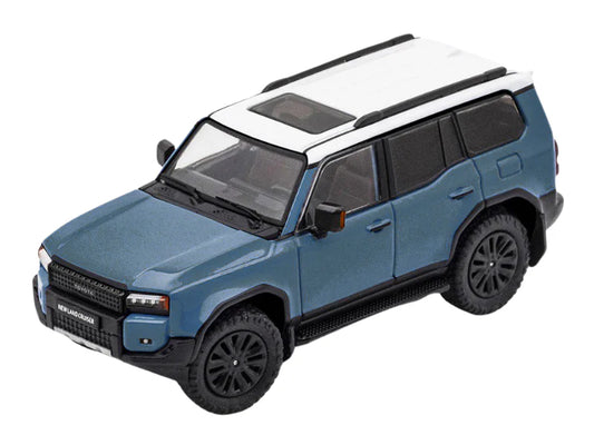 GCD 1:64 Toyota Land Cruiser 250 Heritage Blue