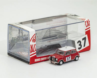 (Pre Order) GCD 1:64 Morris Mini Cooper 1964 #37 – Red – Limited Edition