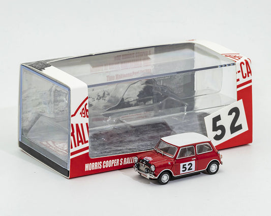 GCD 1:64 Morris Mini Cooper 1965 #52 – Red – Limited Edition