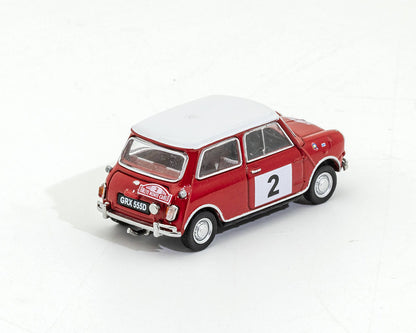GCD 1:64 Morris Mini Cooper 1966 #2 – Red – Limited Edition