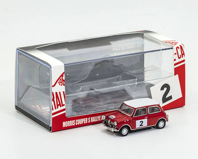 (Pre Order) GCD 1:64 Morris Mini Cooper 1966 #2 – Red – Limited Edition