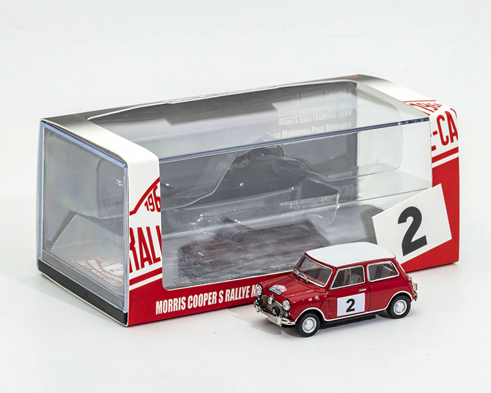 GCD 1:64 Morris Mini Cooper 1966 #2 – Red – Limited Edition