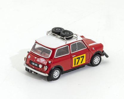 GCD 1:64 Morris Mini Cooper 1967 #177 – Red – Limited Edition