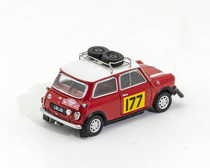 (Pre Order) GCD 1:64 Morris Mini Cooper 1967 #177 – Red – Limited Edition