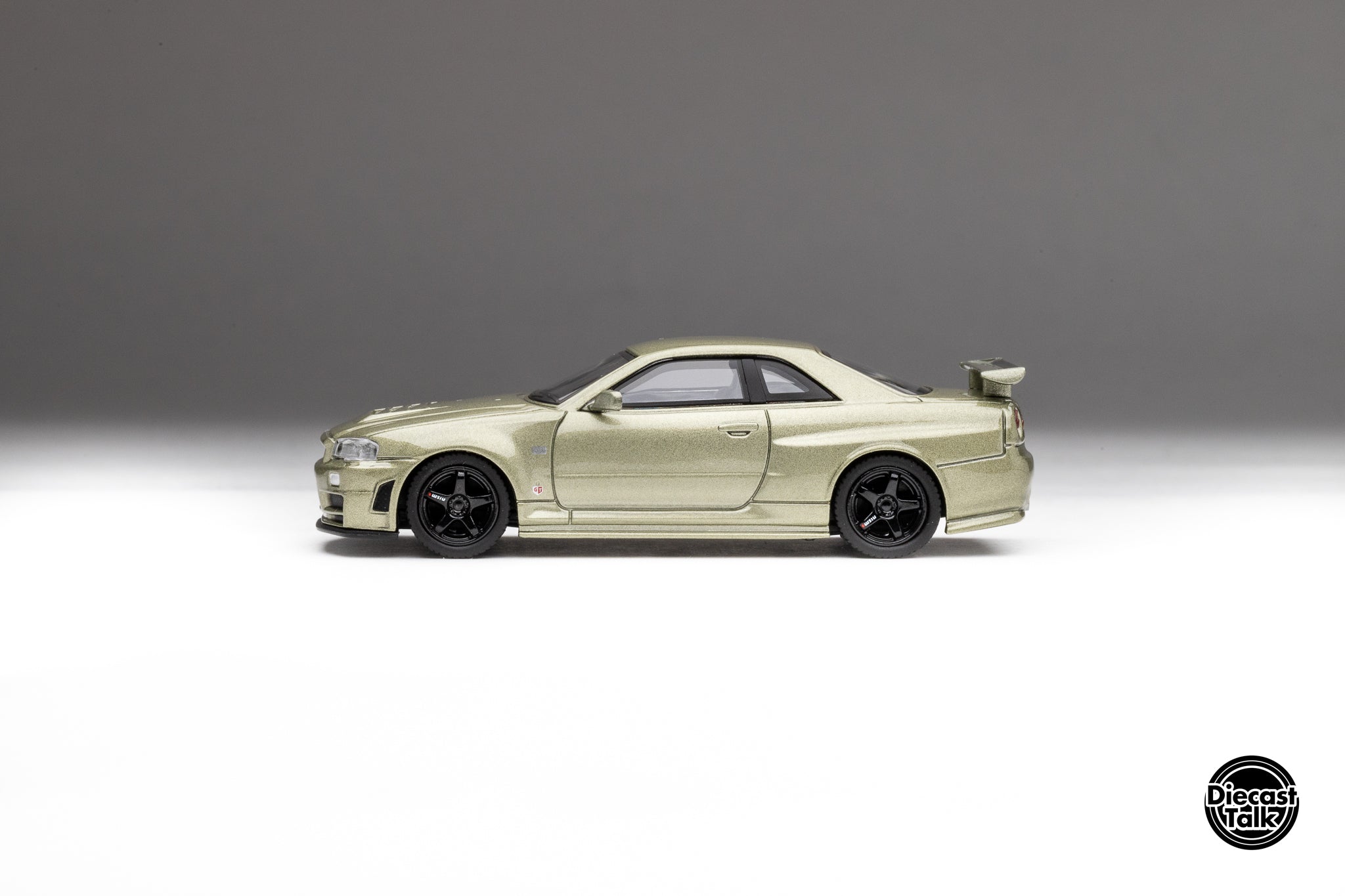 DiecastTalk Exclusive Kyosho 1/64 Nissan Skyline R34 GT-R Millenium Ja