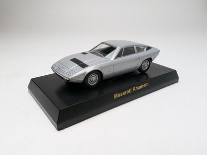 Kyosho 1:64 Maserati MiniCar Collection Maserati Khamsin (Silver)