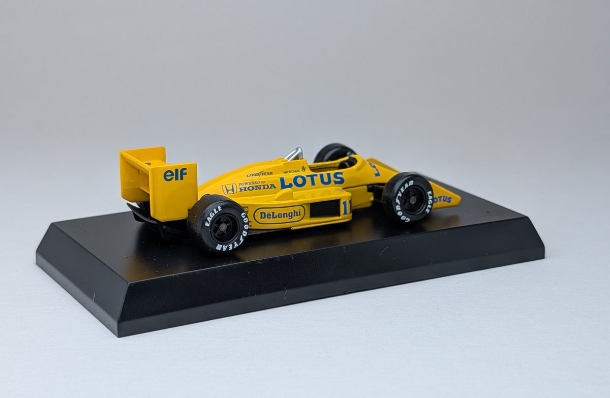Kyosho 1:64 Classic Team Lotus Minicar Collection LOTUS 99T #11 (Yellow)