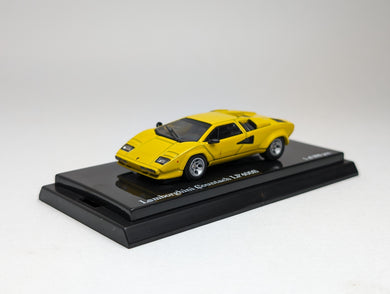 KYOSHO POST HOBBY JAPAN 1:64 Lamborghini Countach LP400S <YELLOW>