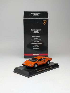 KYOSHO 1:64 Lamborghini Minicar Collection Lamborghini Countach LP400 1974 Orange