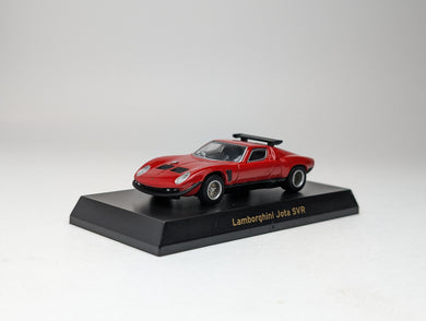 KYOSHO 1:64 Lamborghini Minicar Collection Lamborghini Jota SVR 1975 Red