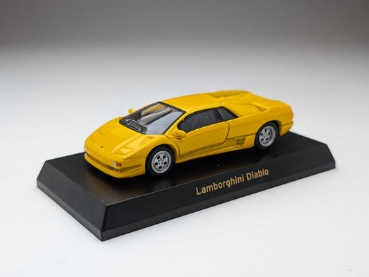 KYOSHO 1:64 Lamborghini Diablo Yellow