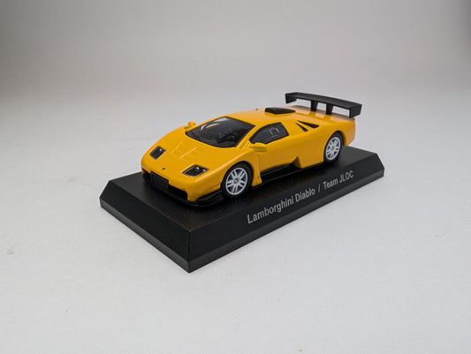 KYOSHO 1:64 Lamborghini Diablo Diablo Team JLOC Yellow