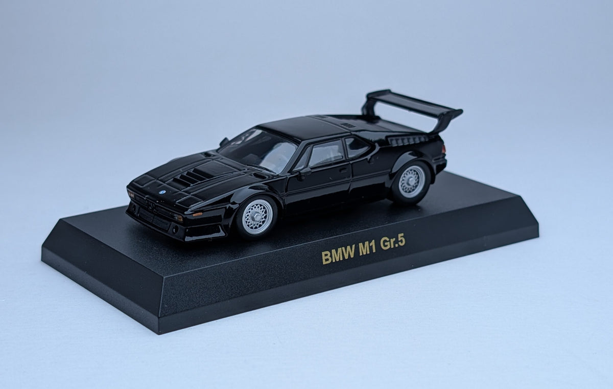 KYOSHO 1/64 Miniature Collection of BMW M1 Gr.5 (Black)
