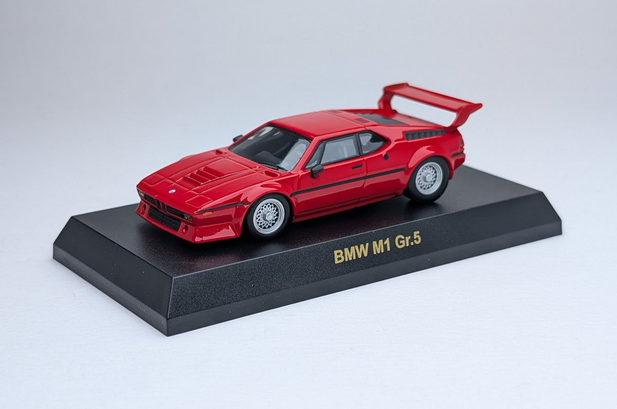 KYOSHO 1/64 Miniature Collection of BMW M1 Gr.5 (red)