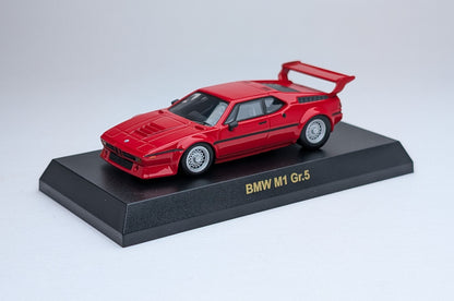 KYOSHO 1/64 Miniature Collection of BMW M1 Gr.5 (red)