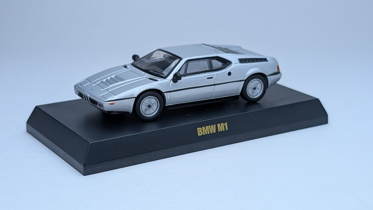 KYOSHO 1/64 Miniature Collection of BMW M1 (Silver)