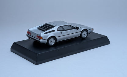 KYOSHO 1/64 Miniature Collection of BMW M1 (Silver)