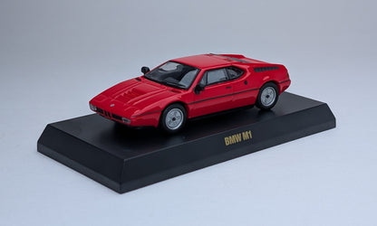 KYOSHO 1/64 Miniature Collection of BMW M1 (Red)