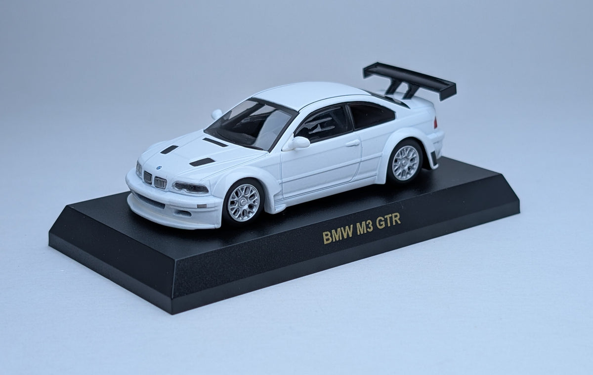 KYOSHO 1/64 Miniature Collection of BMW M3 GTR (White)