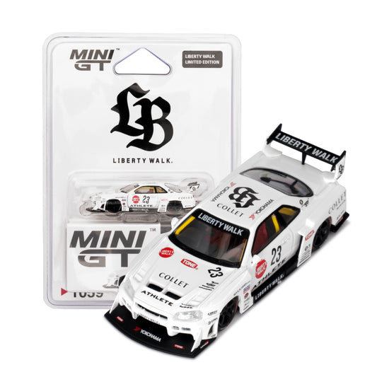 LB-Japan Exclusive MINI GT 1/64  Nissan LB-ER34 Super Silhouette
